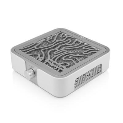 Aspirador de polvo para uñas MUSSON X2 SILVER de 72 W para manicura y pedicura