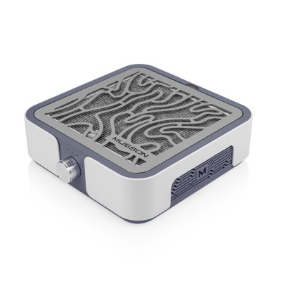 Aspirador de polvo para uñas MUSSON X2 GRAPHITE de 72 W para manicura y pedicura