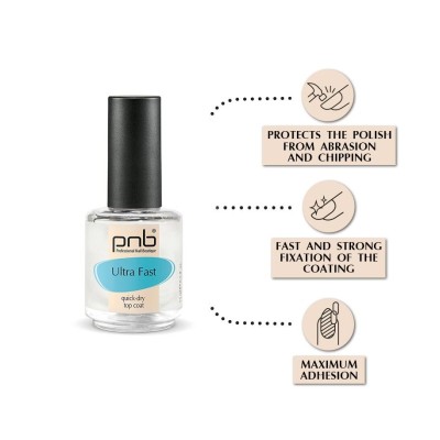 Top coat PNB - Ultra Fast - 15 ml
