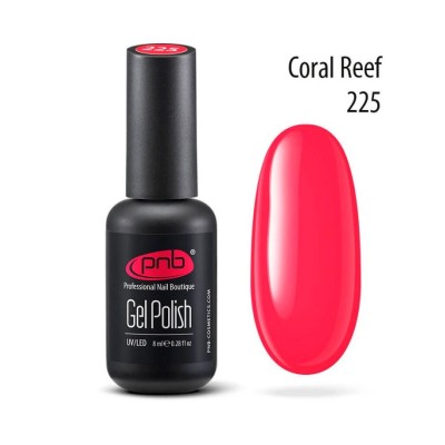 Esmalte semipermanente PNB - 225 Coral Reef - 8 ml
