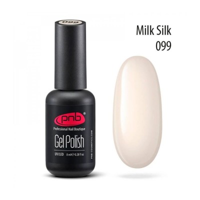 Esmalte semipermanente PNB - 099 Milk Silk - 8 ml