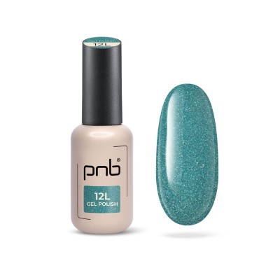 Esmalte semipermanente PNB - Ice Gem - 12L Deep Emerald - 8 ml