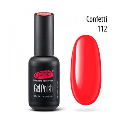 Esmalte semipermanente PNB - 112 Confetti - 8 ml