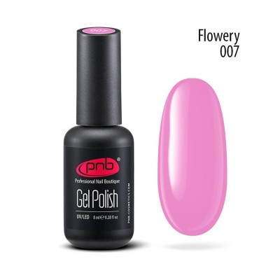 Esmalte semipermanente PNB - 007 Flowery - 8 ml