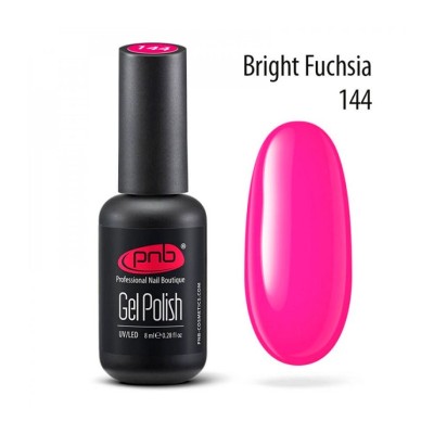 Esmalte semipermanente PNB - 144 Bright Fuchsia - 8 ml