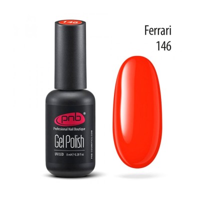 Esmalte semipermanente PNB - 146 Ferrari - 8 ml