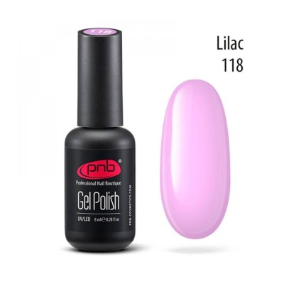 Esmalte semipermanente PNB - 118 Lilac - 8 ml