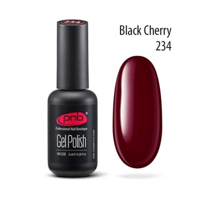 Esmalte semipermanente PNB - 234 Black Cherry - 8 ml