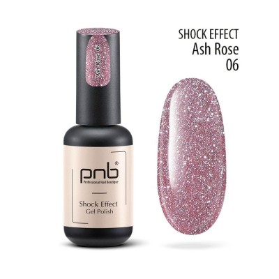 Esmalte semipermanente Shock Effect PNB - 06 Ash Rose - 8 ml
