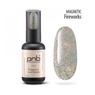 Esmalte semipermanente Magnetic PNB - Fireworks - 8 ml