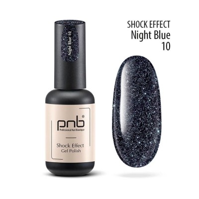 Esmalte semipermanente Shock Effect PNB - 10 Night Blue - 8 ml