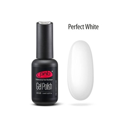Esmalte semipermanente PNB - Perfect White - 8 ml