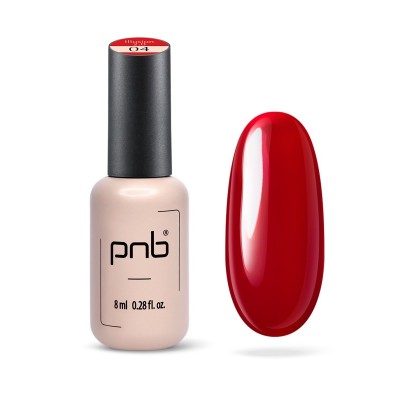 Esmalte semipermanente Efecto cristal PNB - Illusion 2.0 - 04 Blood Red - 8 ml