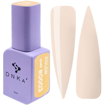 Esmalte semipermanente DNKA #0003, 12 ml