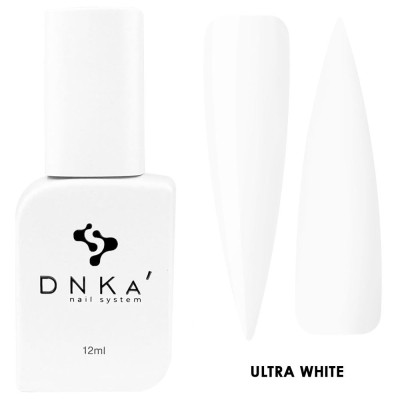 Esmalte en Gel Color ULTRA WHITE de DNKA, 12 ml