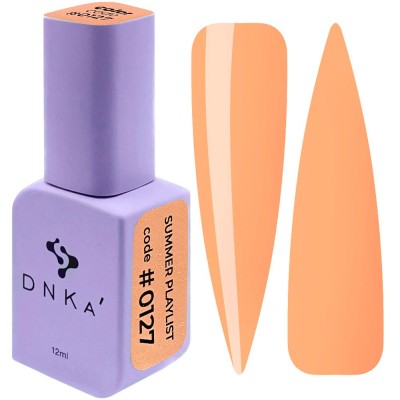 Esmalte semipermanente DNKA #0127 Summer Playlist, 12 ml