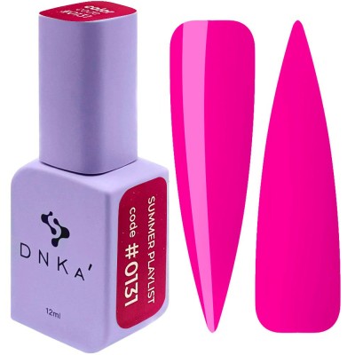 Esmalte semipermanente DNKA #0131 Summer Playlist, 12 ml