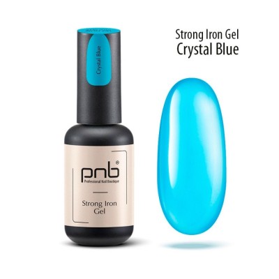 Gel Strong Iron PNB - Crystal Blue - 8 ml