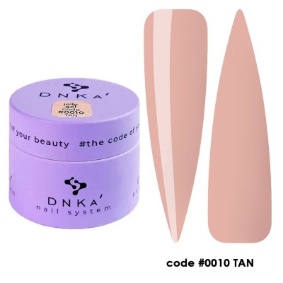 Jelly Gel #0010 Tan DNKA - 15 ml