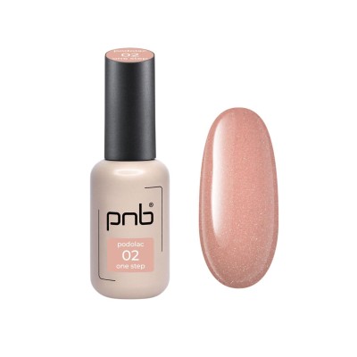 Esmalte semipermanente 3 en 1 PNB Podolac One Step - 02 Petal - 8 ml