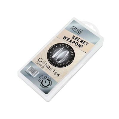 Tips de gel Soak off PNB - Almond