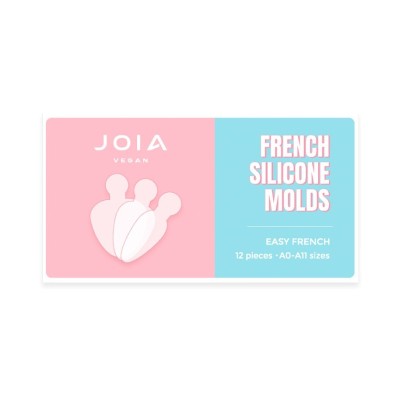Moldes de Silicona para manicura francesa JOIA vegan - 12 uds
