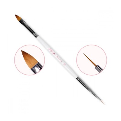 Pincel 2 en 1 para gel y nail art JOIA vegan