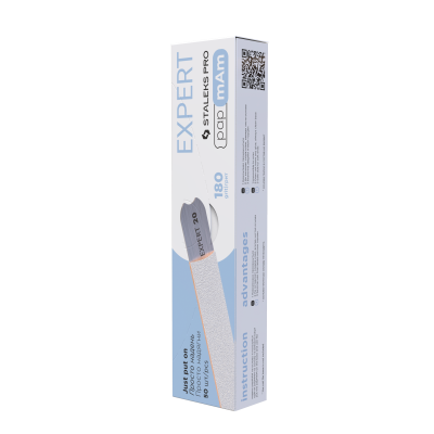Disposable white files papmAm EXPERT 22 180 grit (50 pcs)