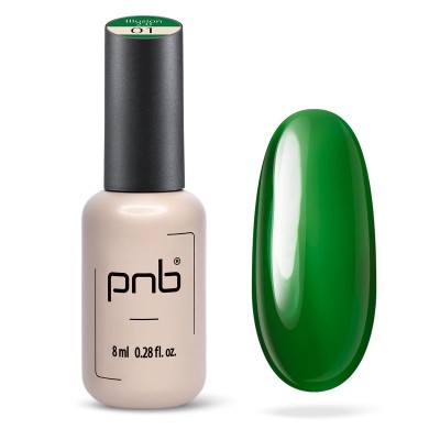 PNB Esmalte semipermanente Efecto cristal - Illusion 2.0 - 01 Deep Dark - 8ml