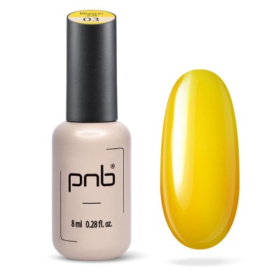 PNB Esmalte semipermanente Efecto cristal - Illusion 2.0 - 03 Warm Yellow - 8ml