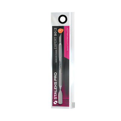 Manicure pusher EXPERT 90 TYPE 2 (beveled and rounded wide pusher)